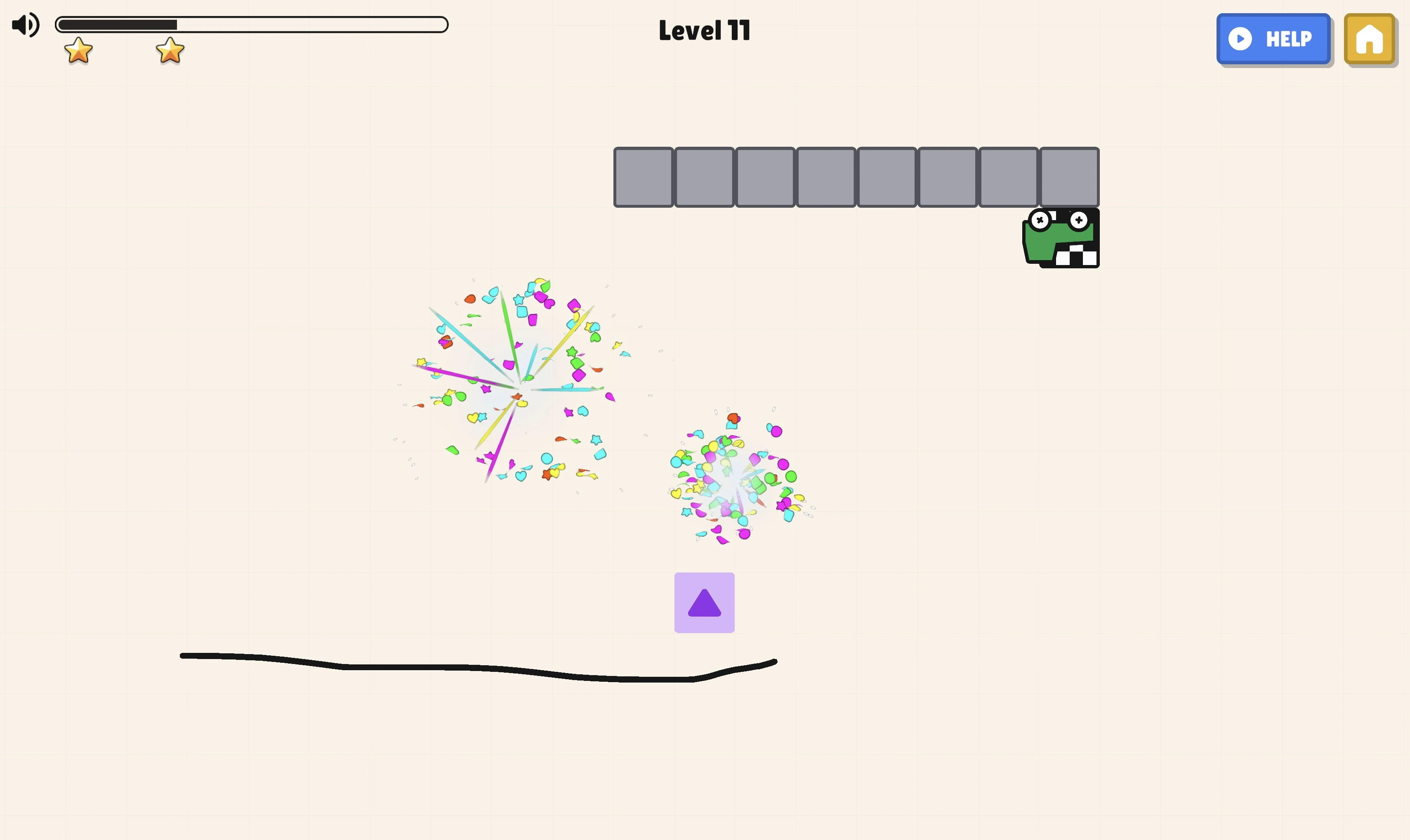Doodle Road drawn path scene