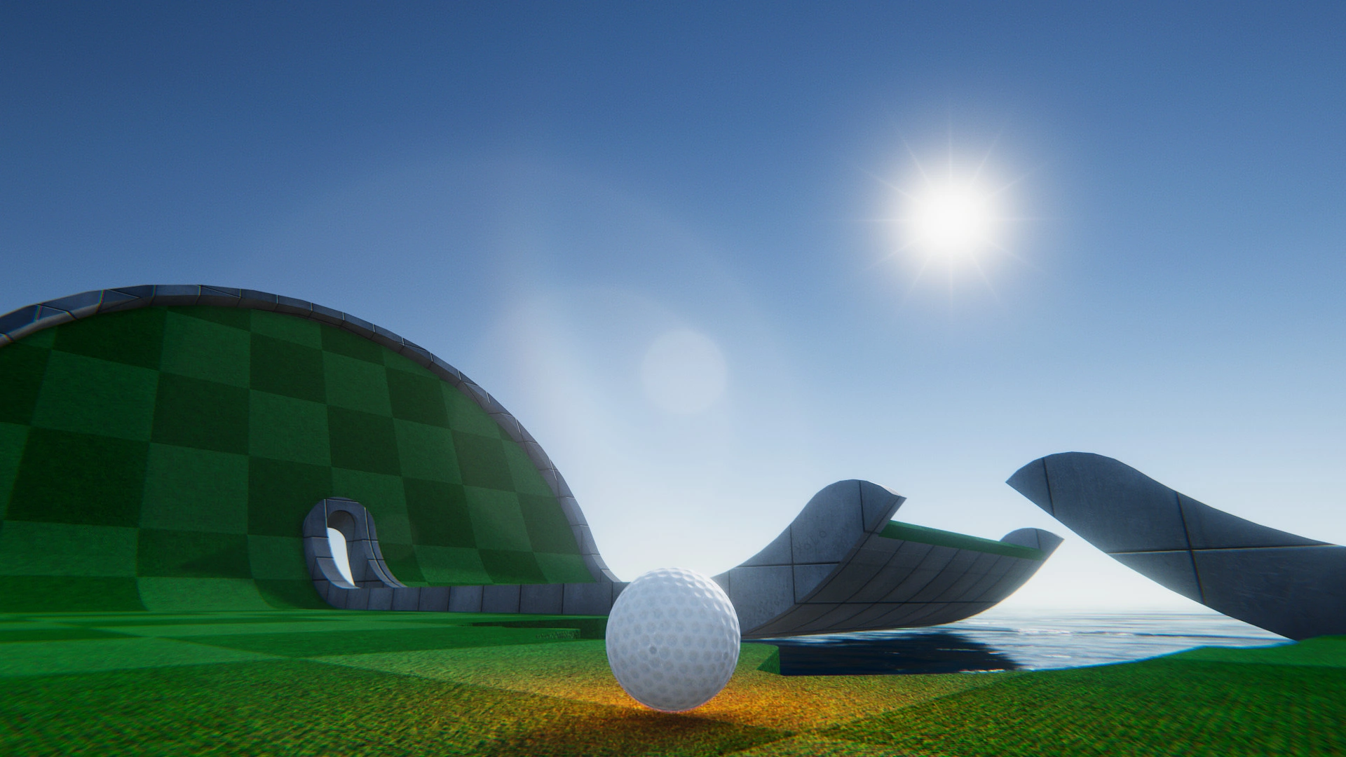 Mini Golf Club gameplay scene